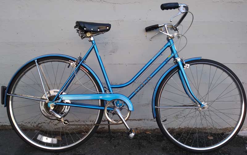 Details about   SCHWINN AMERICAN BLUE MENS BICYCLE BLOOMINGTON INDIANA BIKE TAG HOWARD CHEVY VTG 
